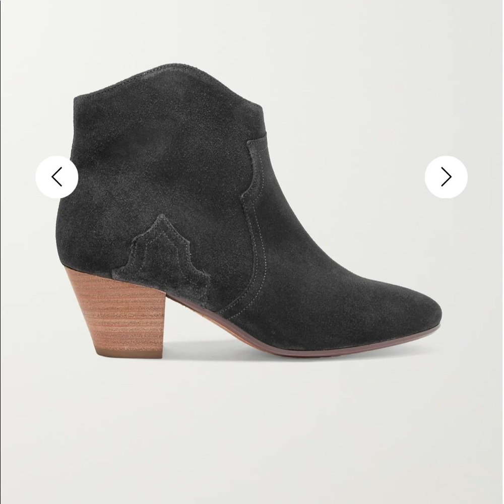 Isabel marant dicker suede booties
